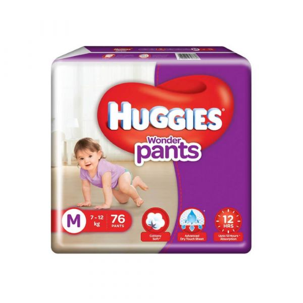 Huggies Wonder Pants Large: Buy packet of 16 diapers at best price in India  | 1mg