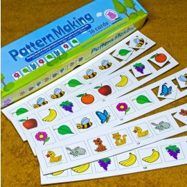 Pattern Making | Pink Hippo | Children Educational Activity Pack