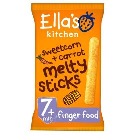 Ella's Kitchen Sweetcorn Plus Carrot Melty Sticks 17G