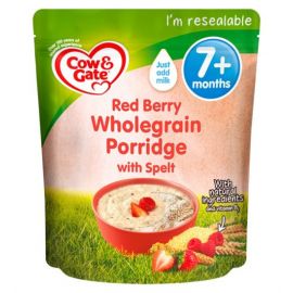 Cow & Gate Red Berry Wholegrain Porridge 7+ Months 200g