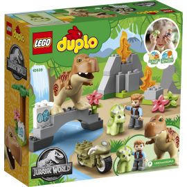 Lego T. Rex And Triceratops Dinosaur Breakout - LG10939