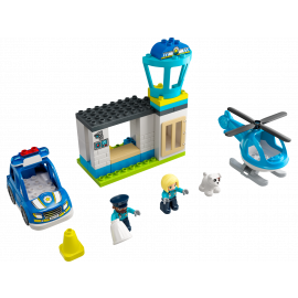 Lego Police Station & Helicopter - LG10959