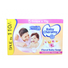 BABY CHERAMY FLORAL SOAP ECO PACK 350g