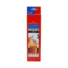 Faber-Castell Bi-Color Pencil Set - Pack of 6