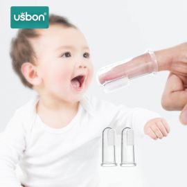 Finger Toothbrush Baby Tongue Brush Teeth Soft Silicon Material