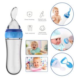 Squeeze Feeder with Spoon