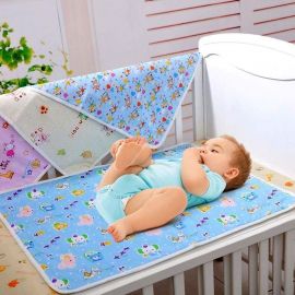 Baby Waterproof  Cot sheet | Baby Changing Cartoon cot sheet | Waterproof Sheet | Size  58x76cm