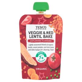 Tesco Veggie & Red Lentil Bake 130G