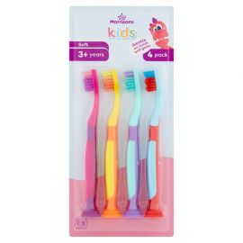 MORRISONS KIDS TOOTHBRUSHES 3+ YEARS