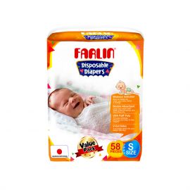 Farlin Baby Diapers Small 58 Pcs