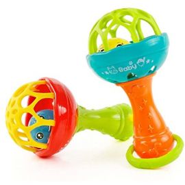 Baby Ball Rattle for Babies (Multicolor) - Safe Rattles for Kids, Rattle Toys for Infants, New Born Toys for Toddlers