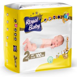 Royal Baby Diapers Small 100pcs Premium Care
