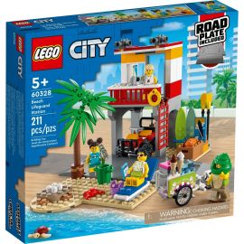 Lego City Beach Lifeguard Station-LG60328