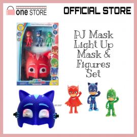 PJ Masks Super Hero Collectibles 6 Style Figure Set - 3 pcs Figure Set with a Mask