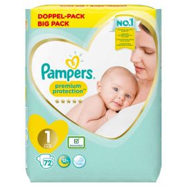 Pampers Premium Protection Size 1 72 Pack