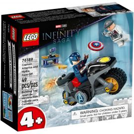 Lego Superheros Captain America And Hydra Face-Off-LG76189