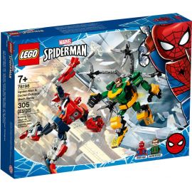 Lego Superheros Spider-Man & Doctor Octopus Mech Battle-LG76198