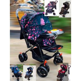 New Baby Stroller (Non Music) | Fold and unfold |Indoor and outdoor use |Full Function Baby Go Cart