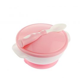 Fish Suction Cup Bowl spoon feeding set