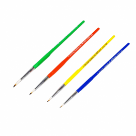 FABER-CASTELL - TRI GRIP BRUSHES ROUND SET OF 4