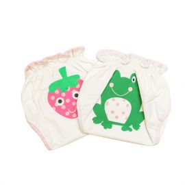 Kids Joy Washbable Diapers (2 Pieces)-Large-Pink