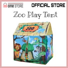 Creative Kids Play Tent - Zoo Play Tent