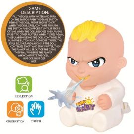 Burp The Baby Toy- Hilarious Children's Game That Squirts Water - Water Spray Game Doll