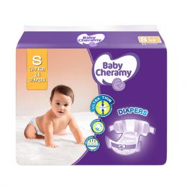 Baby Cheramy Baby Diapers - Small 24 Pcs