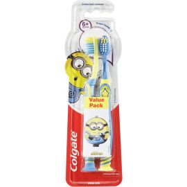 Colgate Extra Soft Minions Kids Toothbrush 6+ yrs 2 pack