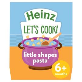 Heinz Let's Cook Little Shapes Pasta 6+Months 340G