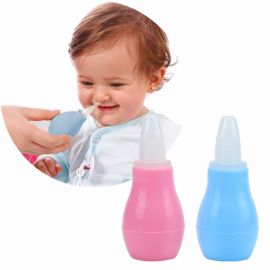 Baby Nasal Aspirator for Nursing Infant Nose | Color - Pink 