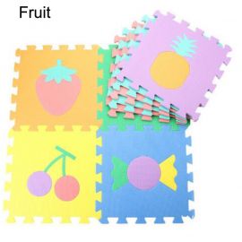 1ft x 1ft Eva Foam Play Puzzle Mat Fruit