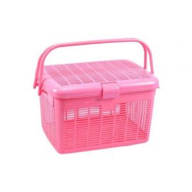 Nippon Rio Baby Basket | Hospital Bag Item | Baby Storage Container | Color - Pink