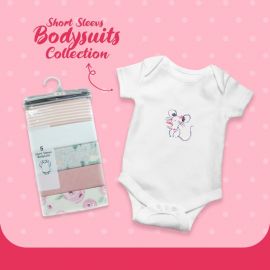 BODY SUIT - PRINTED AND WORDINGS - PACK 5 PIECS