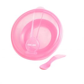 Kids Joy Large Bowl With Fork & Spoon-Pink