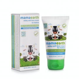 Mamaearth Milky Soft Face Cream With Murumuru Butter for Babies, 60 ml