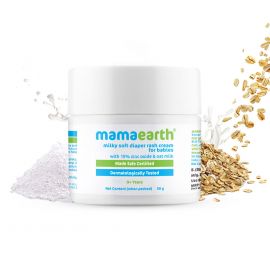 Mama Earth Milky Soft Diaper Rash Cream, 50g