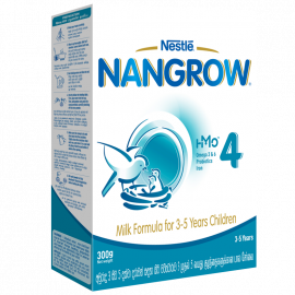 Nestle NANGROW 4 HMO Milk Formula with Iron - 3-5 years, 300g Bag in Box Pack