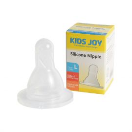 Kids Joy Silicone Nipple - Large