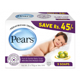 Pears Pure and Gentle Baby Soap Multipack 400g