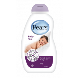Pears Pure and Gentle Baby Talc 90g