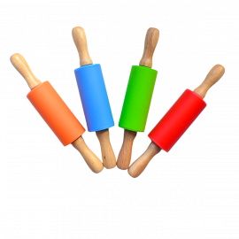 Simply Play Silicone Rolling Pin for Playdough 