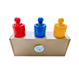 Tapro Toys Primary Peg Dolls + Cups