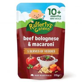 Rafferty's garden beef bolognese & macaroni- Baby food