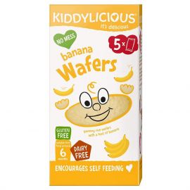 Kiddylicious Banana Wafers 16g