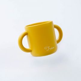 True Silicone Double Handled Straw Cup