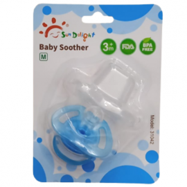 SUN DELIGHT BABY SOOTHER MEDIUM 3M+ COLOR BLUE