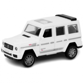 JEEP TOY CAR SIMULATION MODEL WHITE