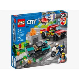Lego City Fire Rescue & Police Chase-LG60319